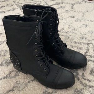 Madden Girl Combat Boot